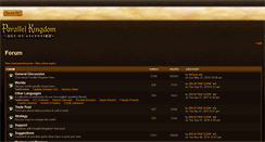 Desktop Screenshot of forum.parallelkingdom.com